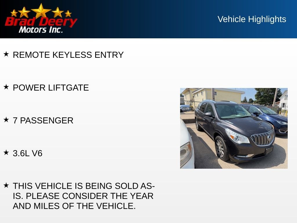 2014 Buick Enclave Leather Group