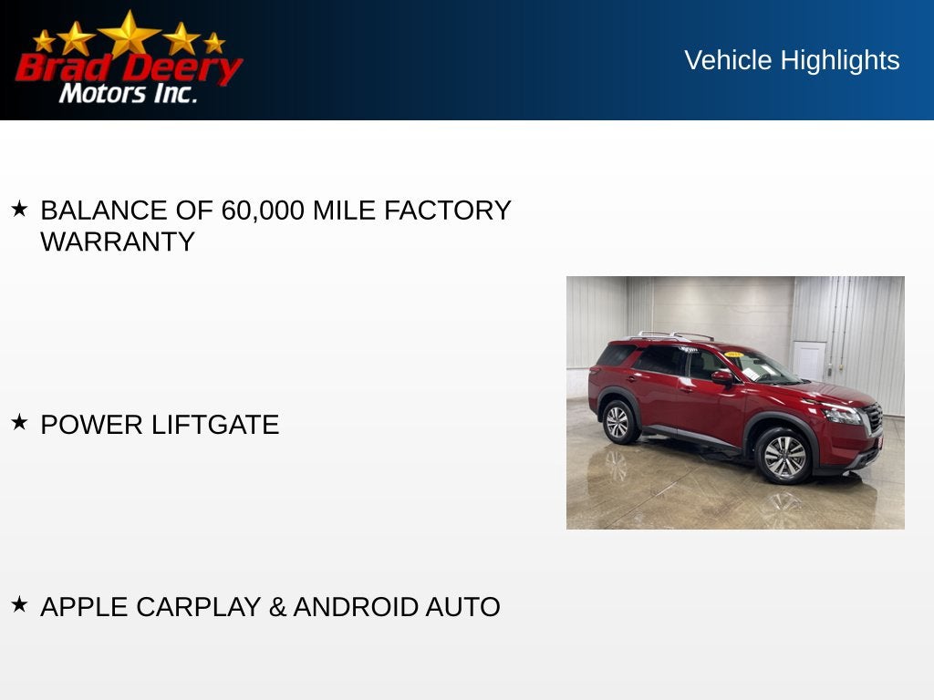 2023 Nissan Pathfinder SL