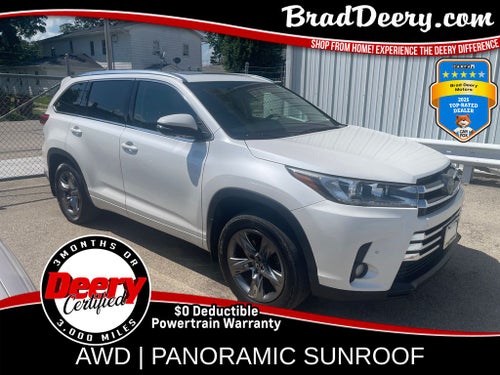 2017 Toyota Highlander Limited Platinum