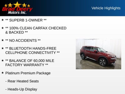 2023 Nissan Rogue Platinum AWD