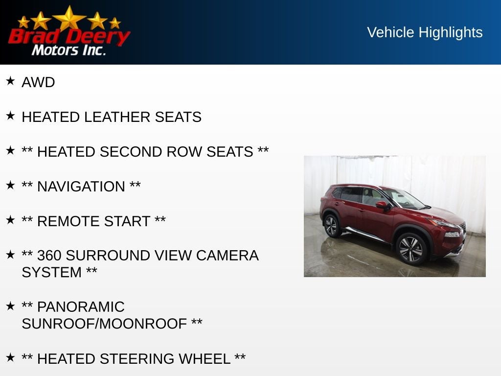 2023 Nissan Rogue Platinum AWD