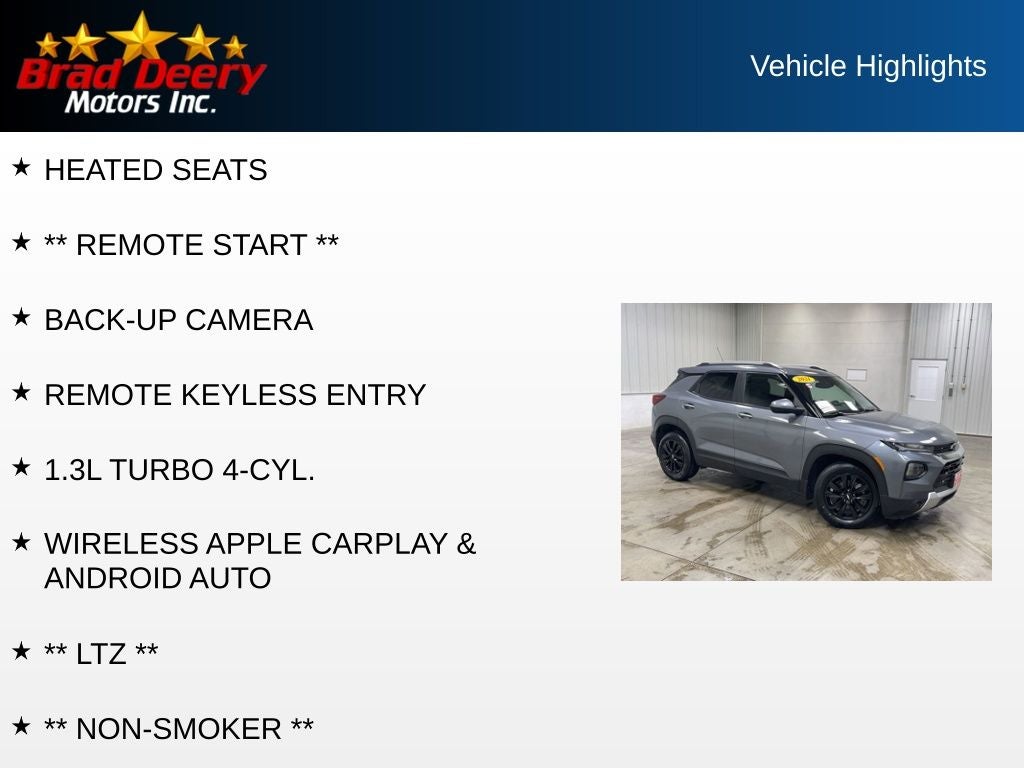 2021 Chevrolet Trailblazer LT