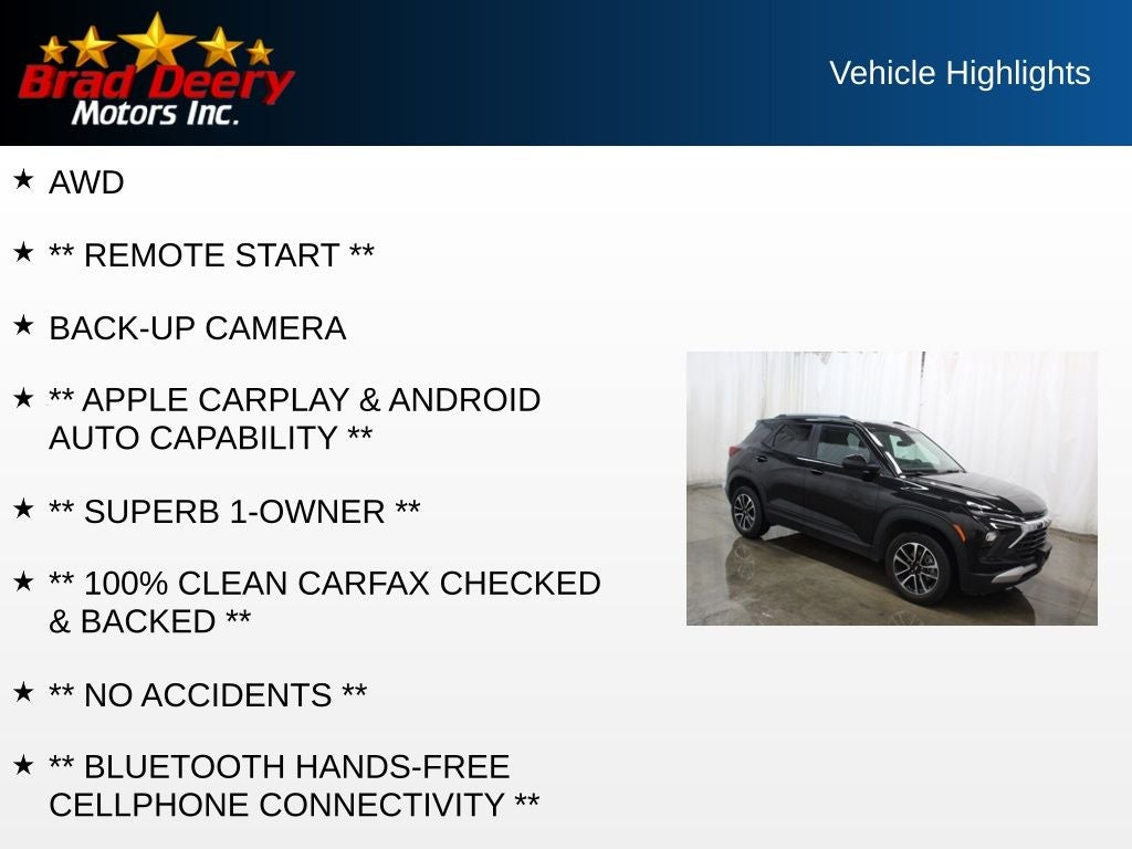 2025 Chevrolet Trailblazer LT AWD