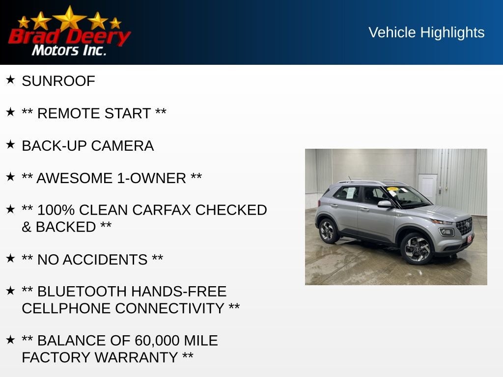 2025 Hyundai Venue SEL