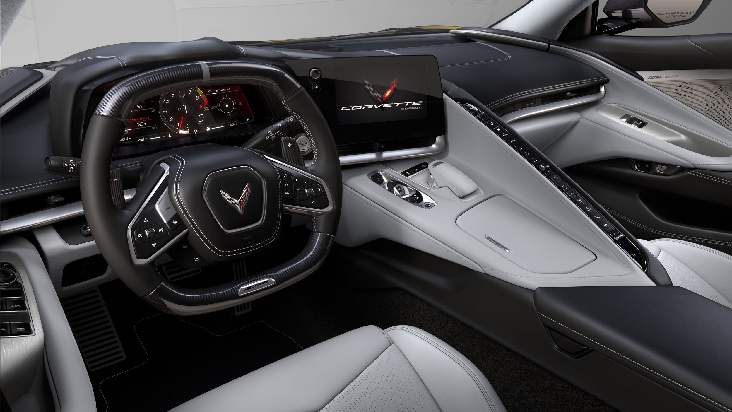 Interior of the 2025 Corvette Z06 for sale at Brad Deery Motors