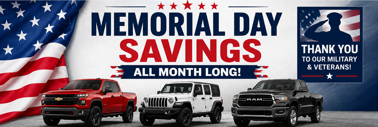 Military Discounts this month